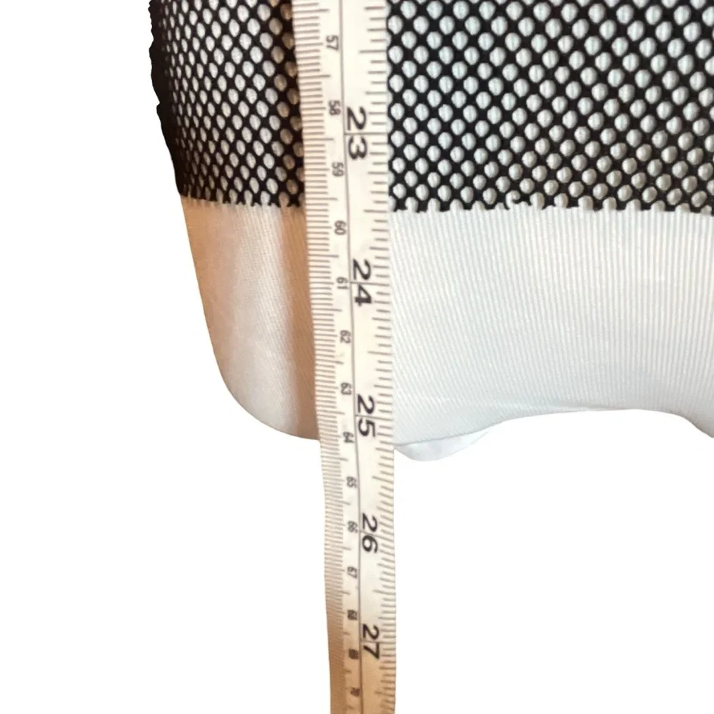 NWT CURRENT MOOD BLACK STUDDED MESH LONG SLEEVE TOP – SIZE M DOLLS KILL - Picture 8 of 13